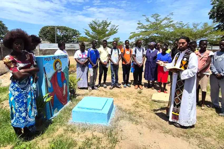 Studnia w Nzeto w Angoli już daje wodę