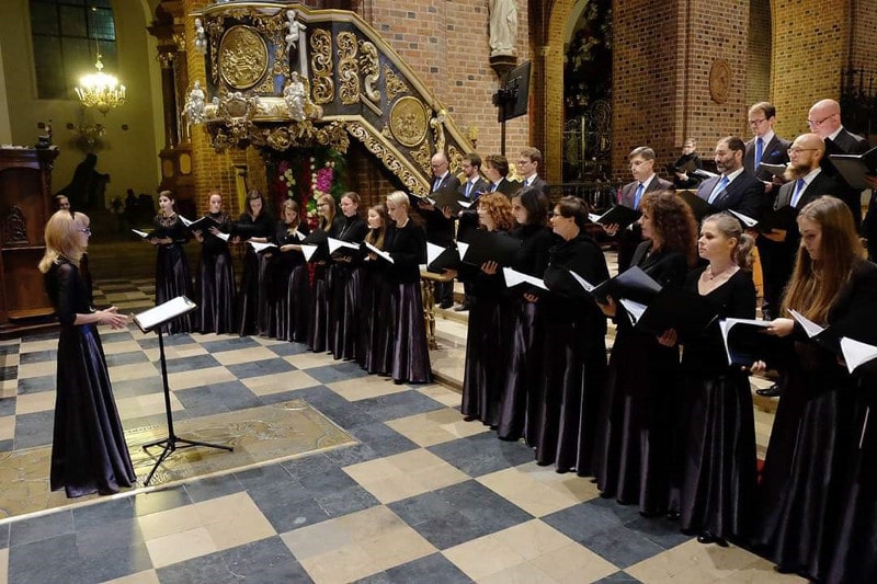 Chór Dysonans podczas koncertu