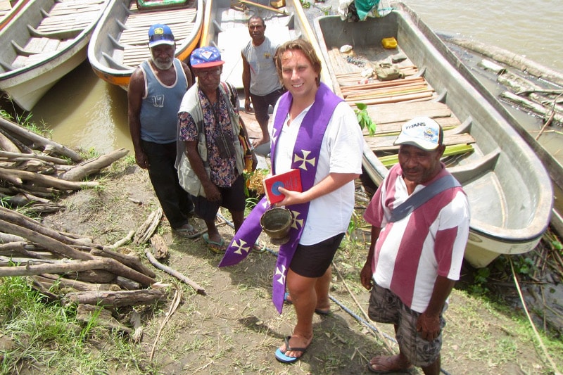 Poświęcenie łodzi, PNG