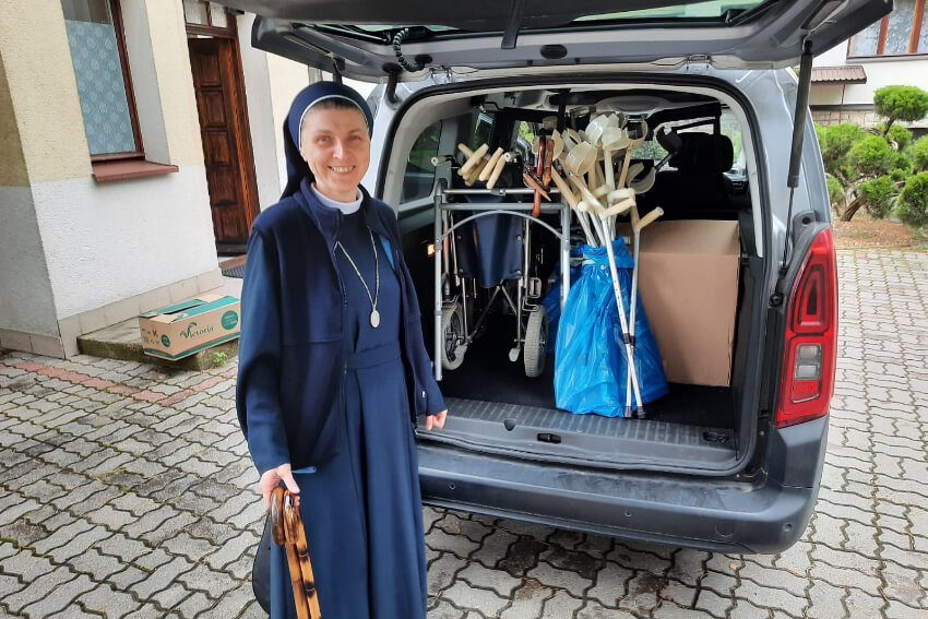 Siostry przekazały dary na misje