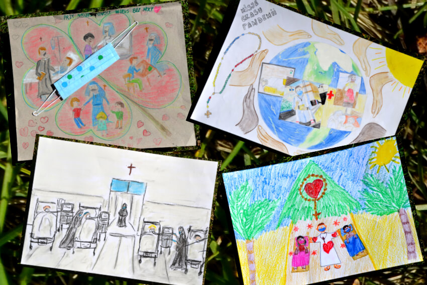 Rozstrzygnięto konkurs plastyczny "Gdy myślę misje..."