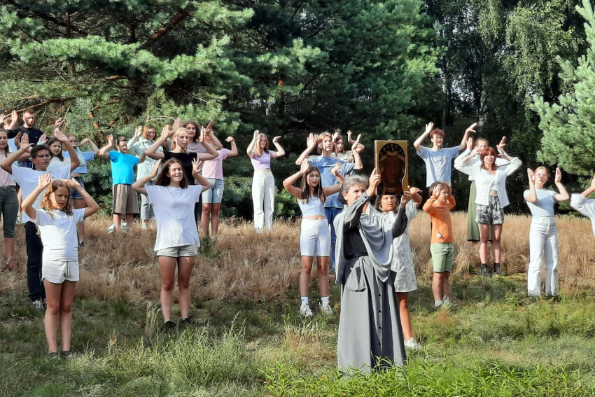 Spektakl na zakończenie turnusu "Wakacji z misjami"