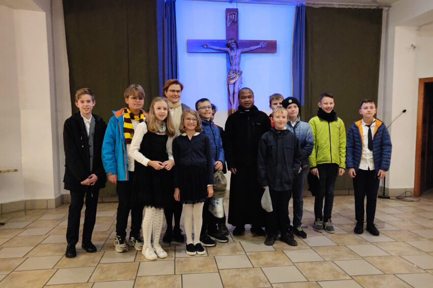 Werbiści gośćmi Szkoły Katolickiej w Olsztynie