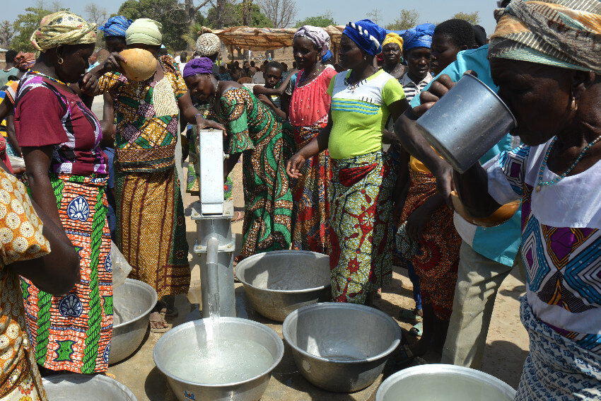 Trzy nowe studnie na północy Togo