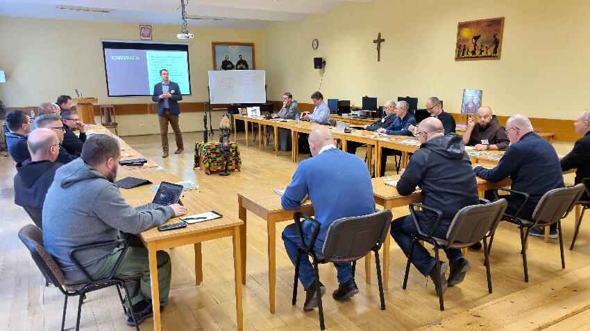 Zjazd zakonnych sekretarzy misyjnych w Pieniężnie 